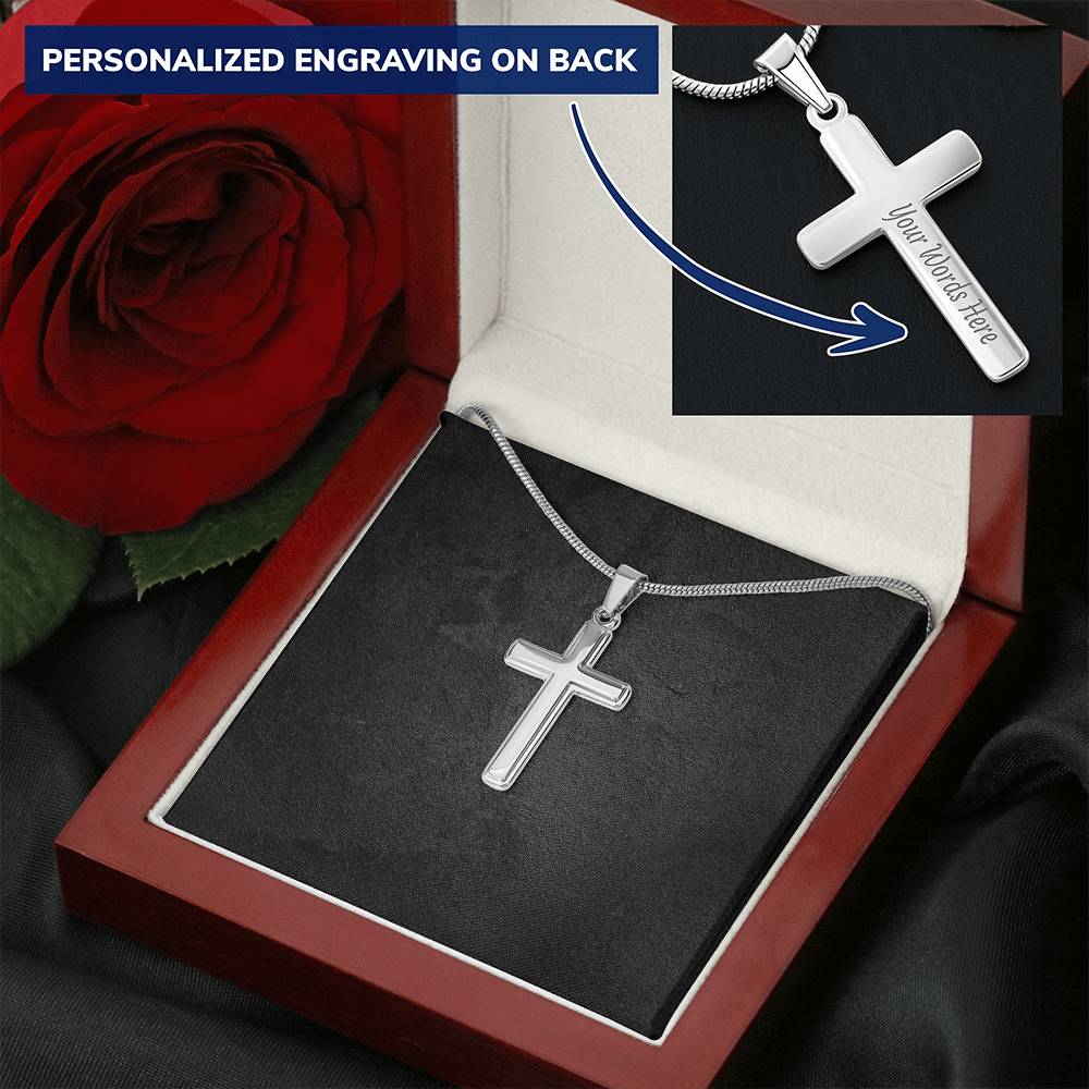 Personalized Cross Necklace 9