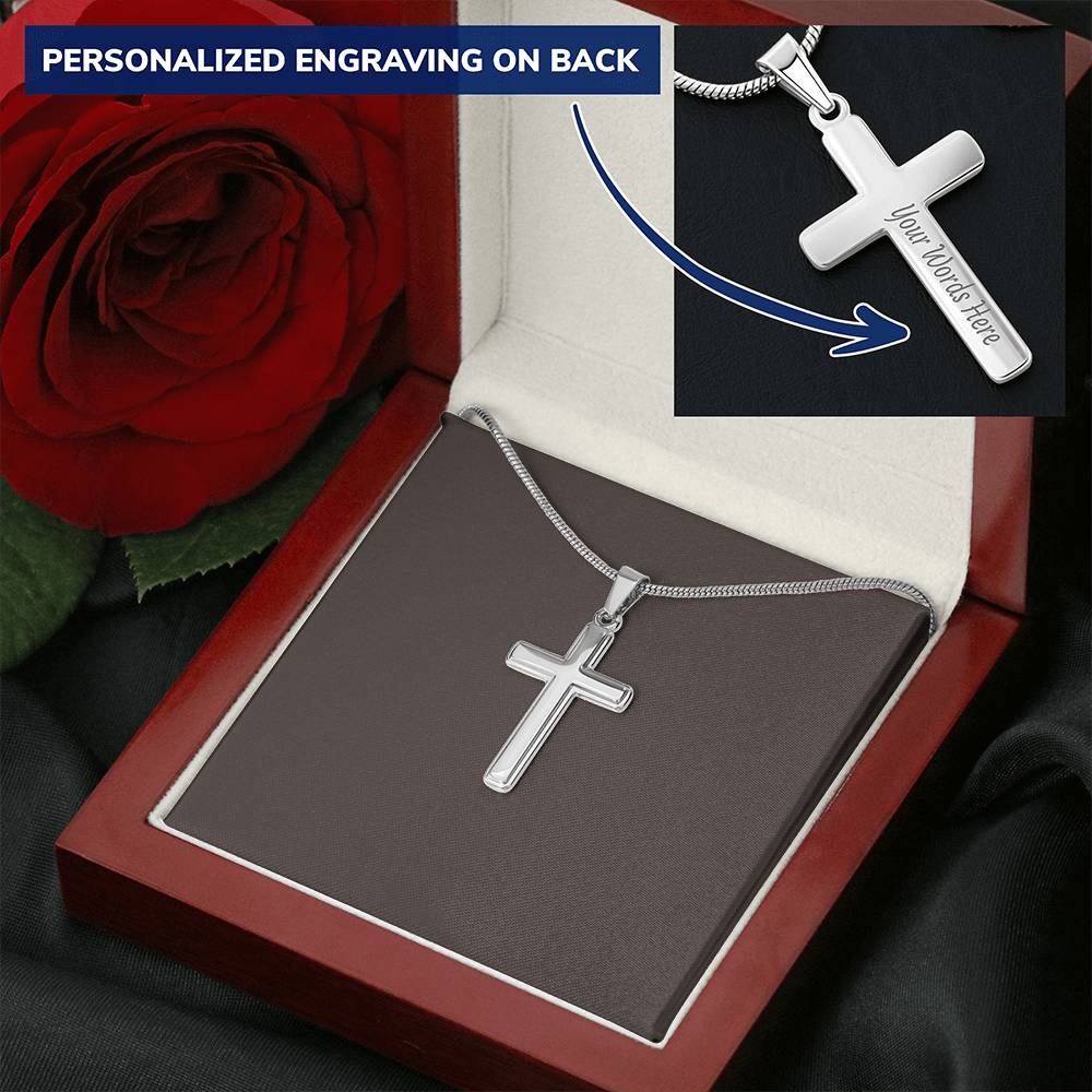 Personalized Cross Necklace 6