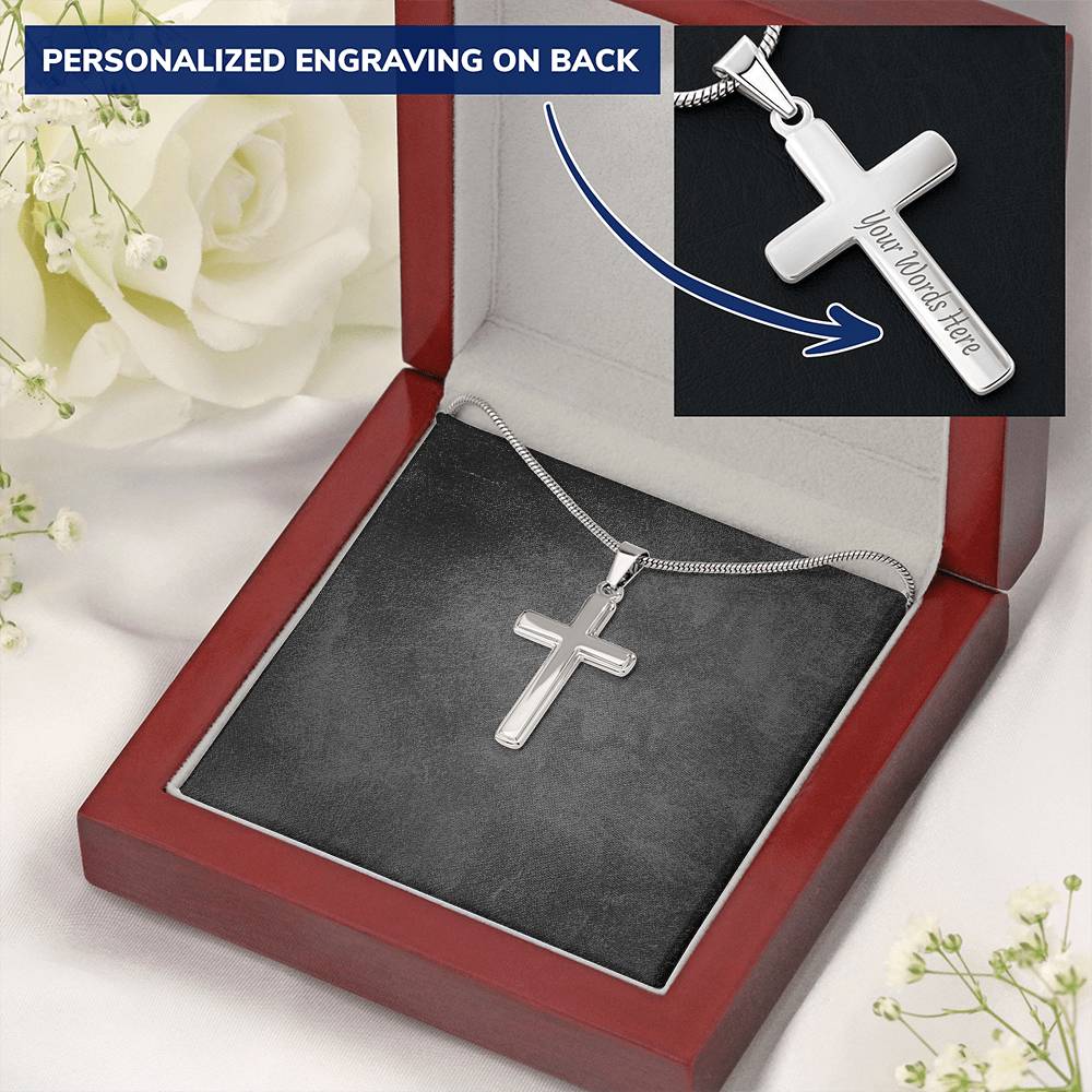Personalized Cross Necklace 8