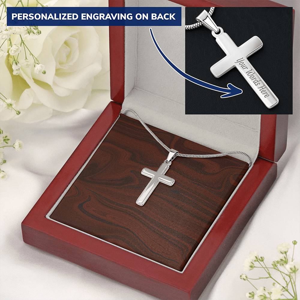 Personalized Cross Necklace 7
