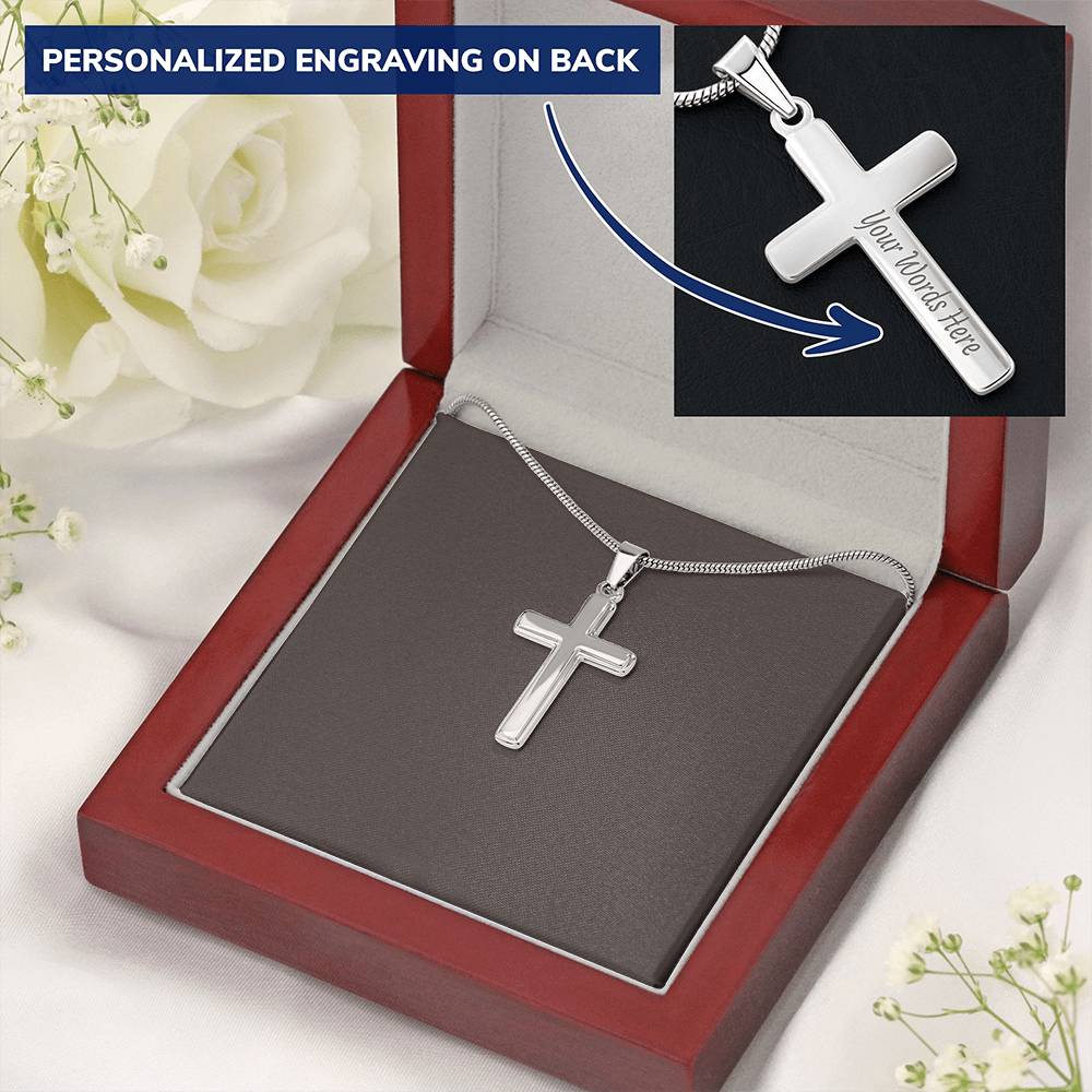 Personalized Cross Necklace 6