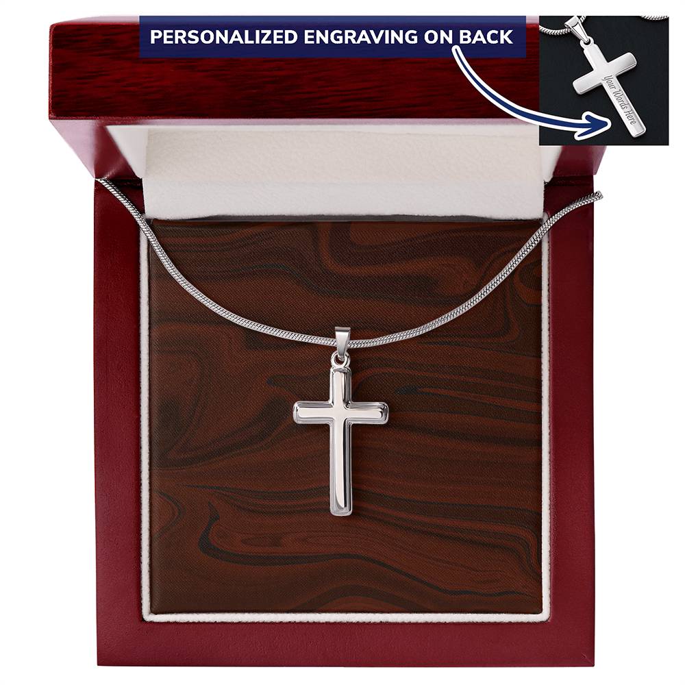 Personalized Cross Necklace 7