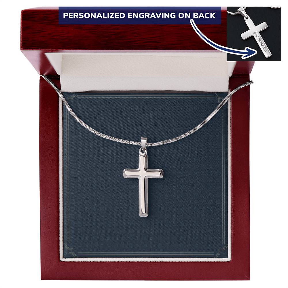 Personalized Cross Necklace 13