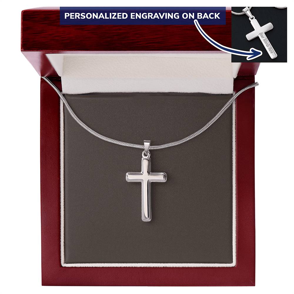 Personalized Cross Necklace 6