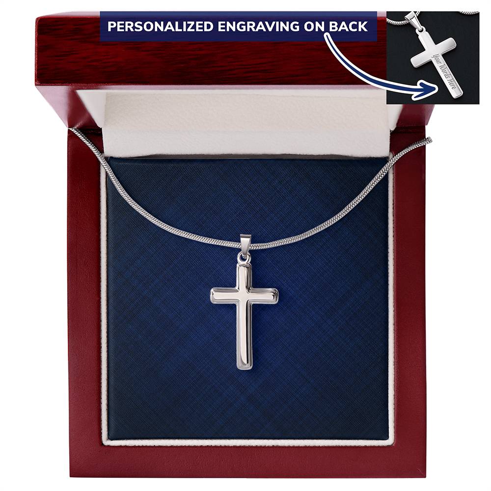 Personalized Cross Necklace 10