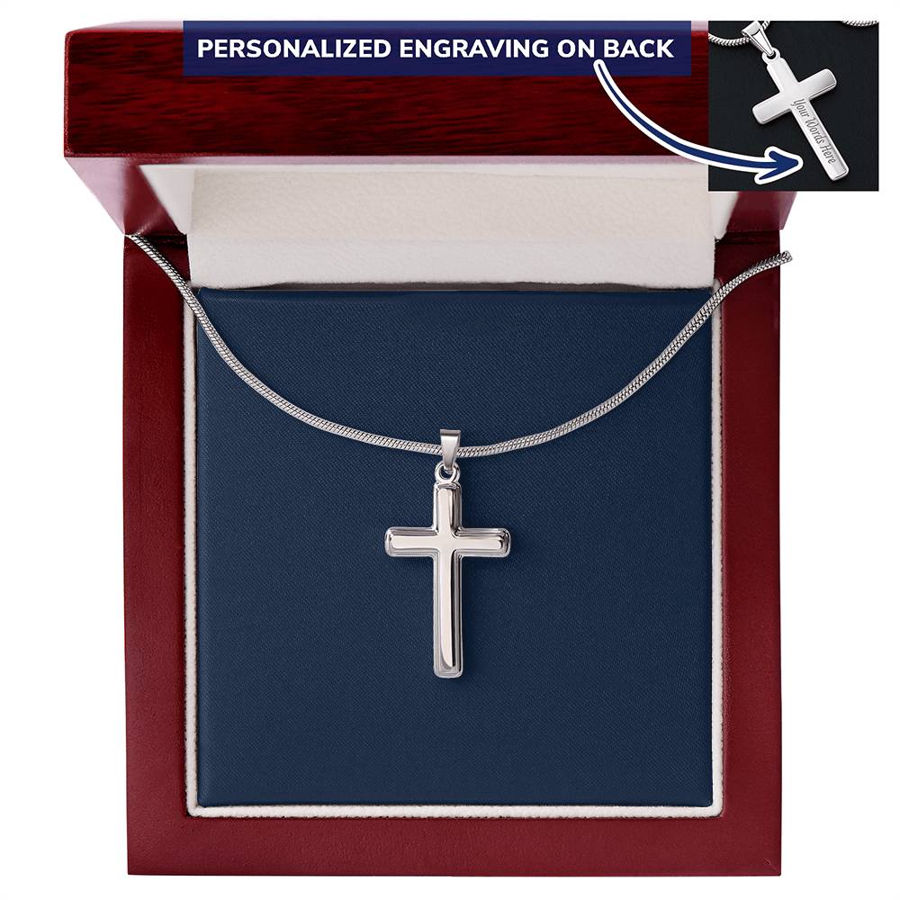 Personalized Cross Necklace 1
