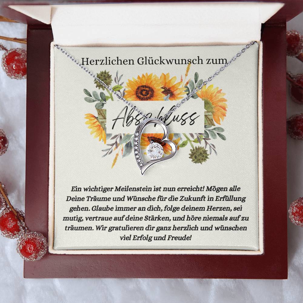 Herzlichen Gluckwunsch Zum Abschluss - Forever Love Necklace