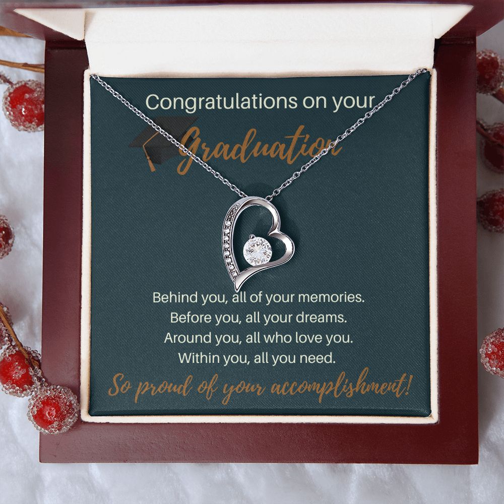 So Proud Of Your Accomplishment - Forever Love Necklace
