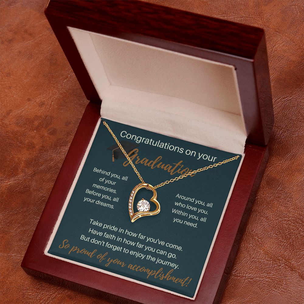 Take Pride In How Far You've Come - Forever Love Necklace