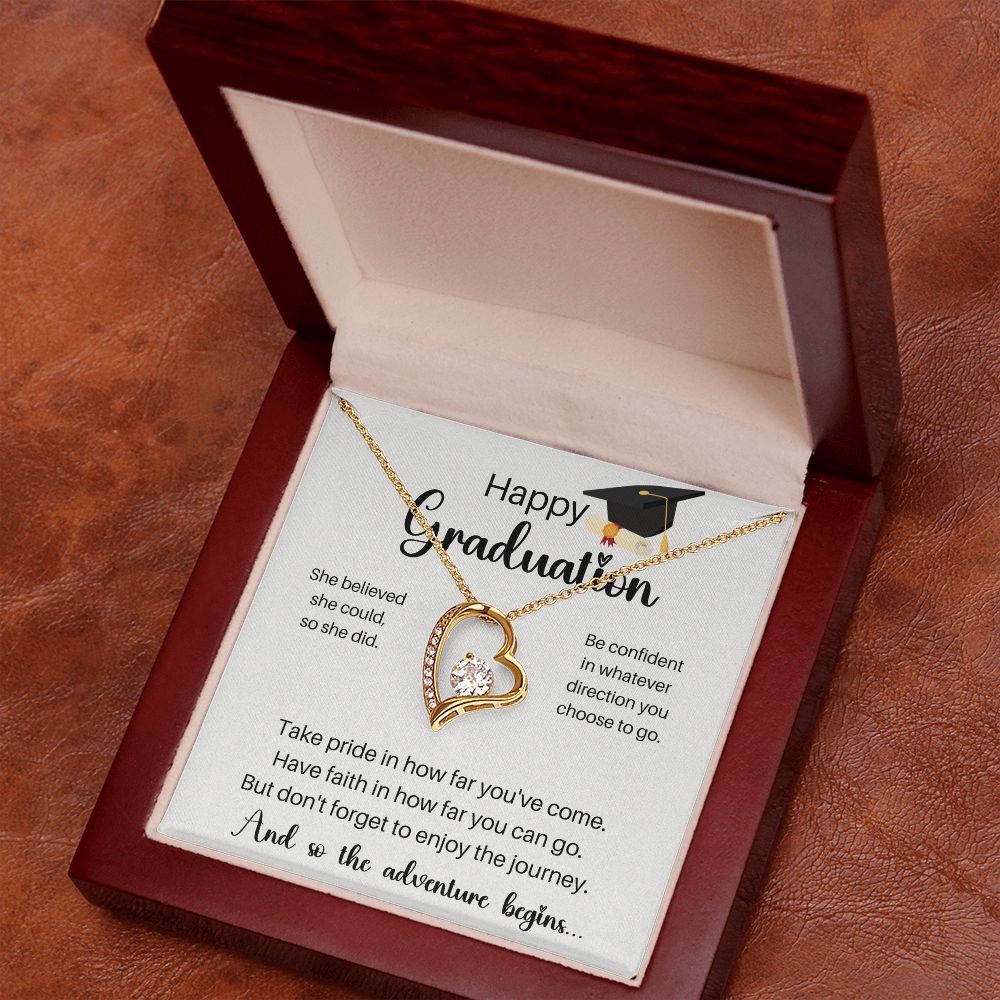 The Adventure Begins - Forever Love Necklace