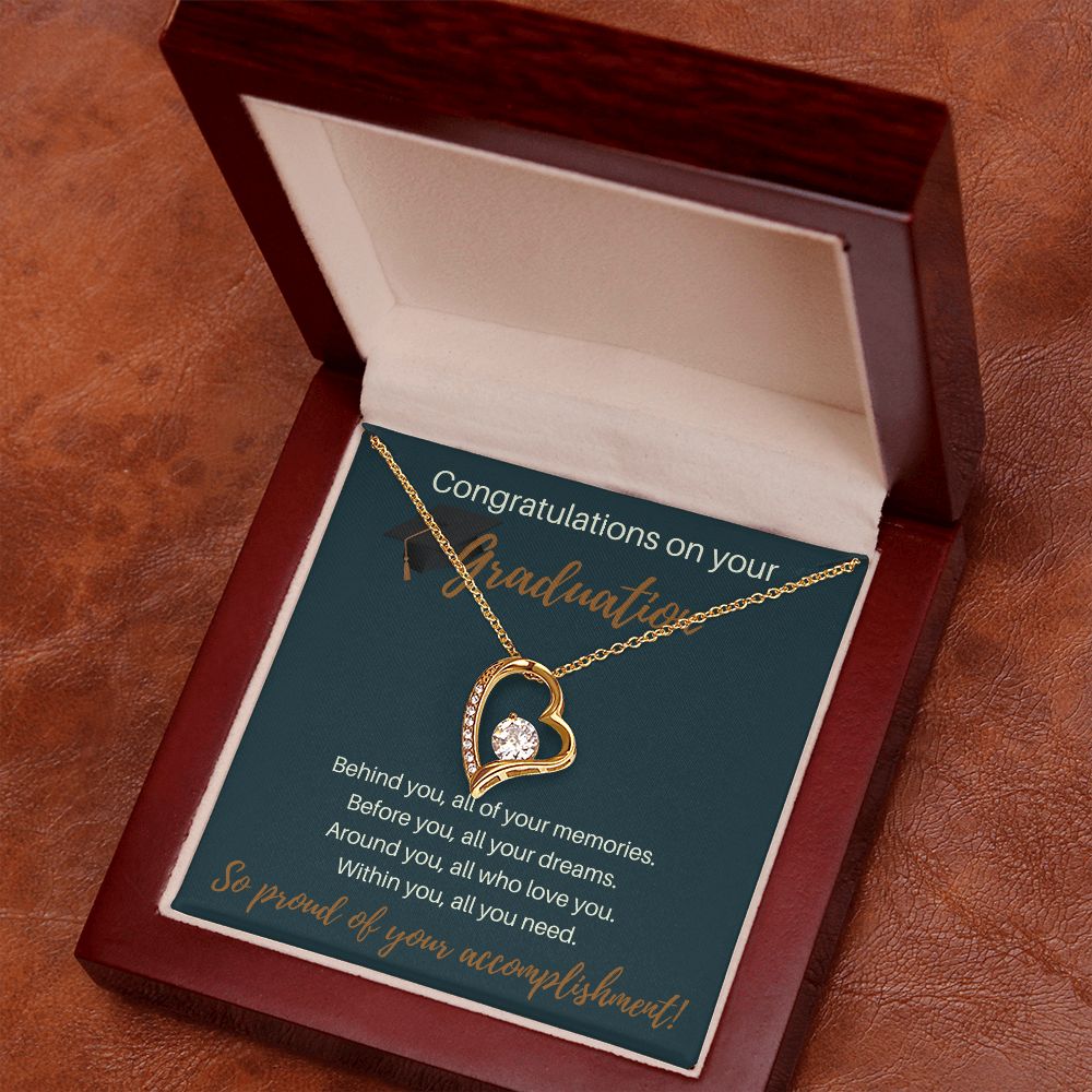So Proud Of Your Accomplishment - Forever Love Necklace