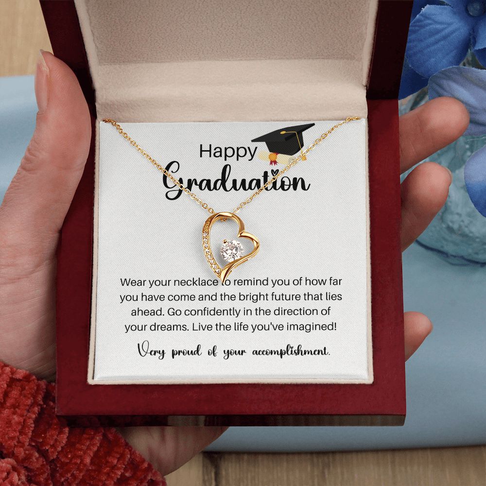 Live The Life You've Imagined - Forever Love Necklace