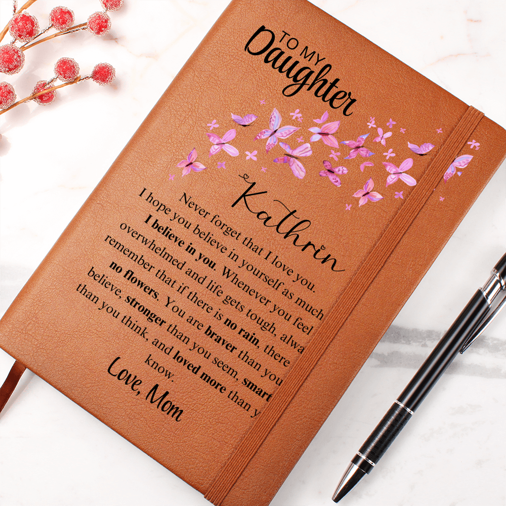 To My Daughter Personalized Gift From Mom - Graphic Journal  5