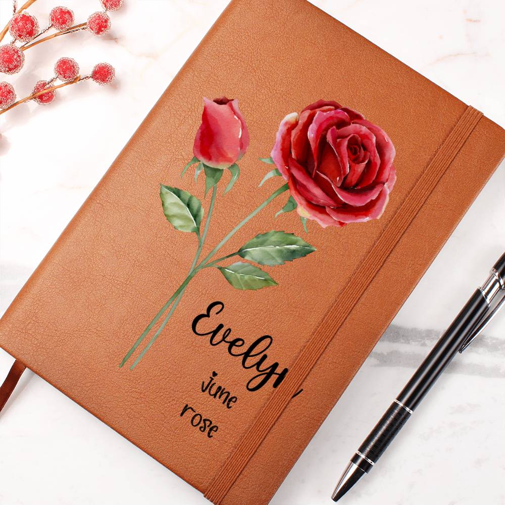 June Birth Flower Journal