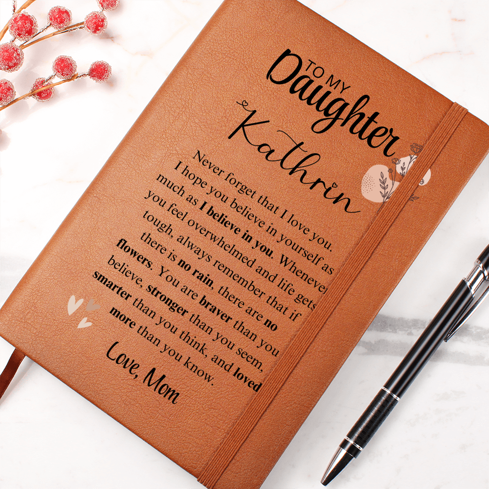 To My Daughter Personalized Gift From Mom - Graphic Journal 1