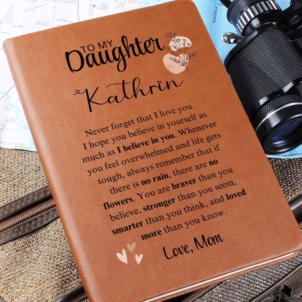 To My Daughter Personalized Gift From Mom - Graphic Journal 1