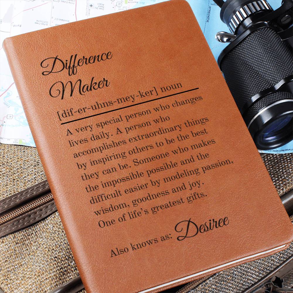 Custom Desiree Differencemaker Journal