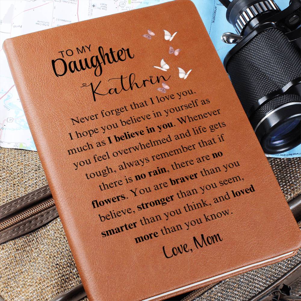To My Daughter Personalized Gift From Mom - Graphic Journal 4