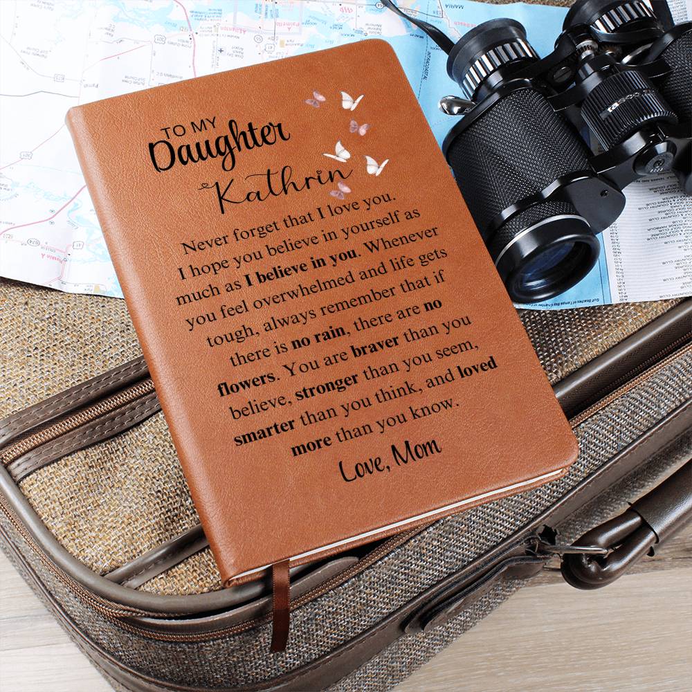 To My Daughter Personalized Gift From Mom - Graphic Journal 4
