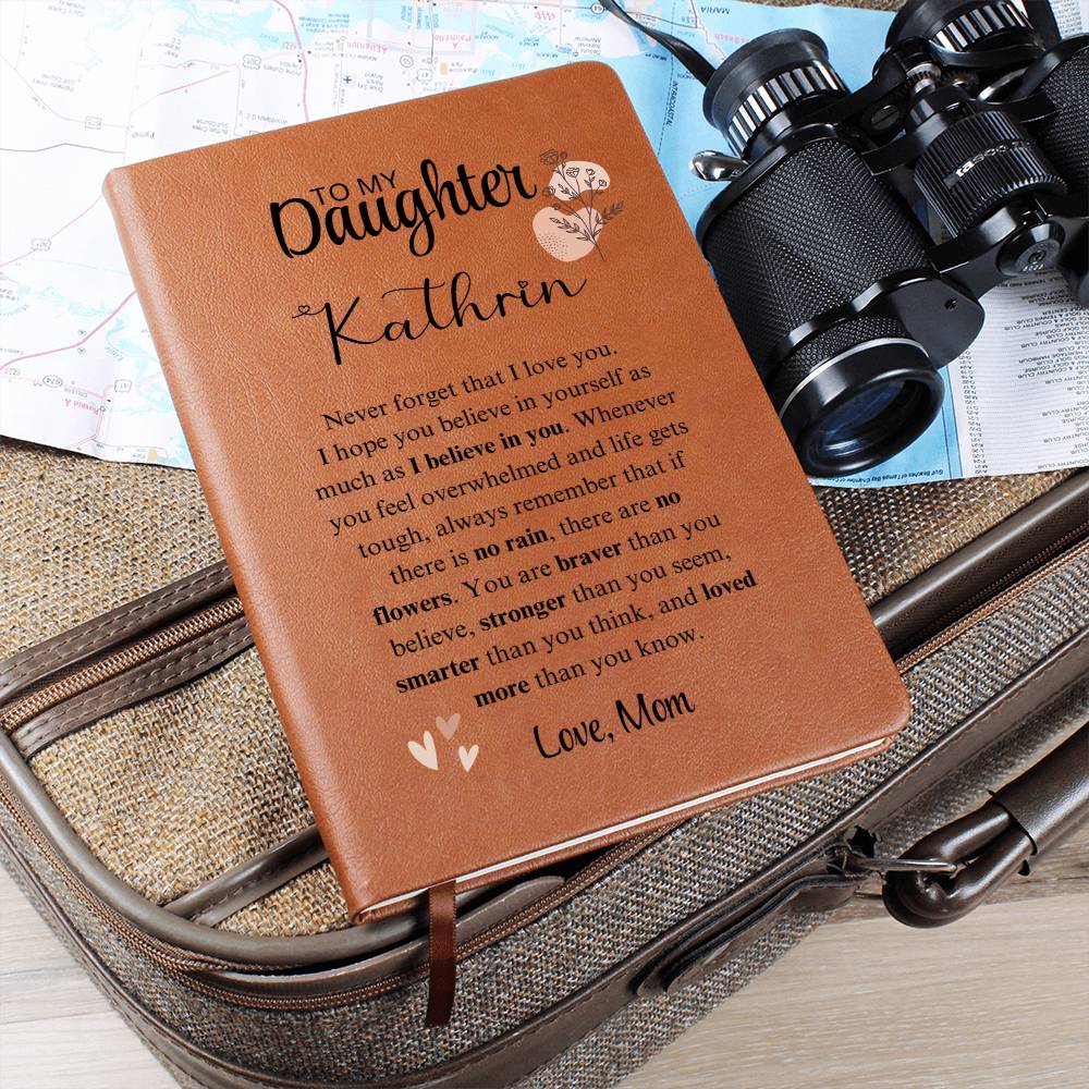 To My Daughter Personalized Gift From Mom - Graphic Journal 1