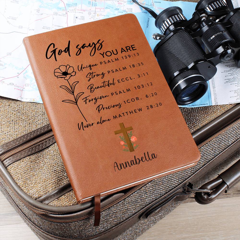 Personalized Christian Prayer  Graphic Journal 3