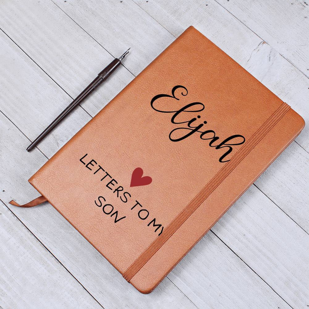 Personalized Journal Notebook Letters To My Son 2 - Graphic Journal