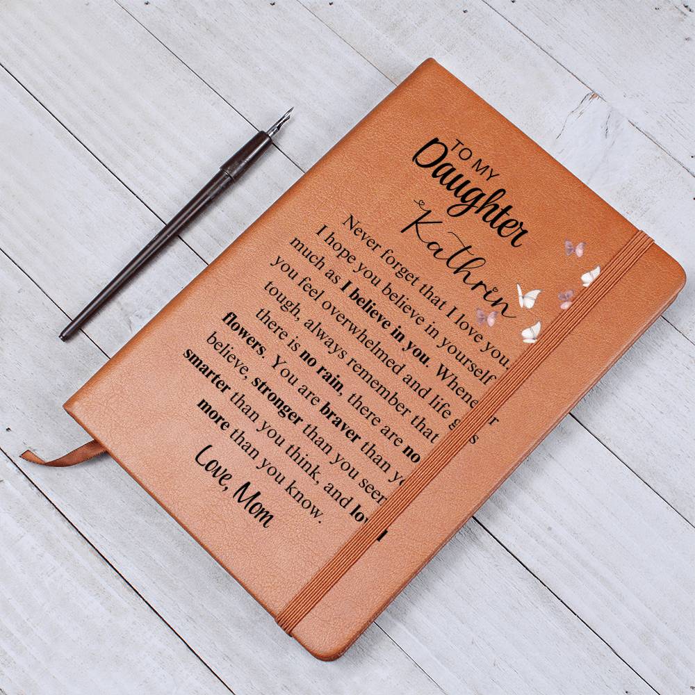 To My Daughter Personalized Gift From Mom - Graphic Journal 4