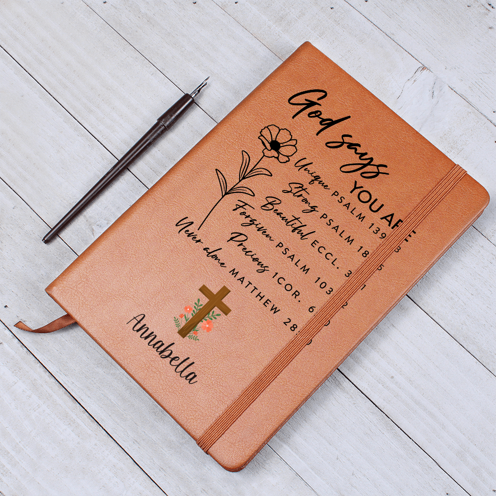 Personalized Christian Prayer  Graphic Journal 3