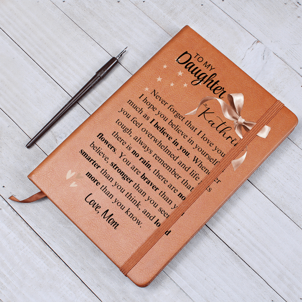 To My Daughter Personalized Gift From Mom - Graphic Journal  3