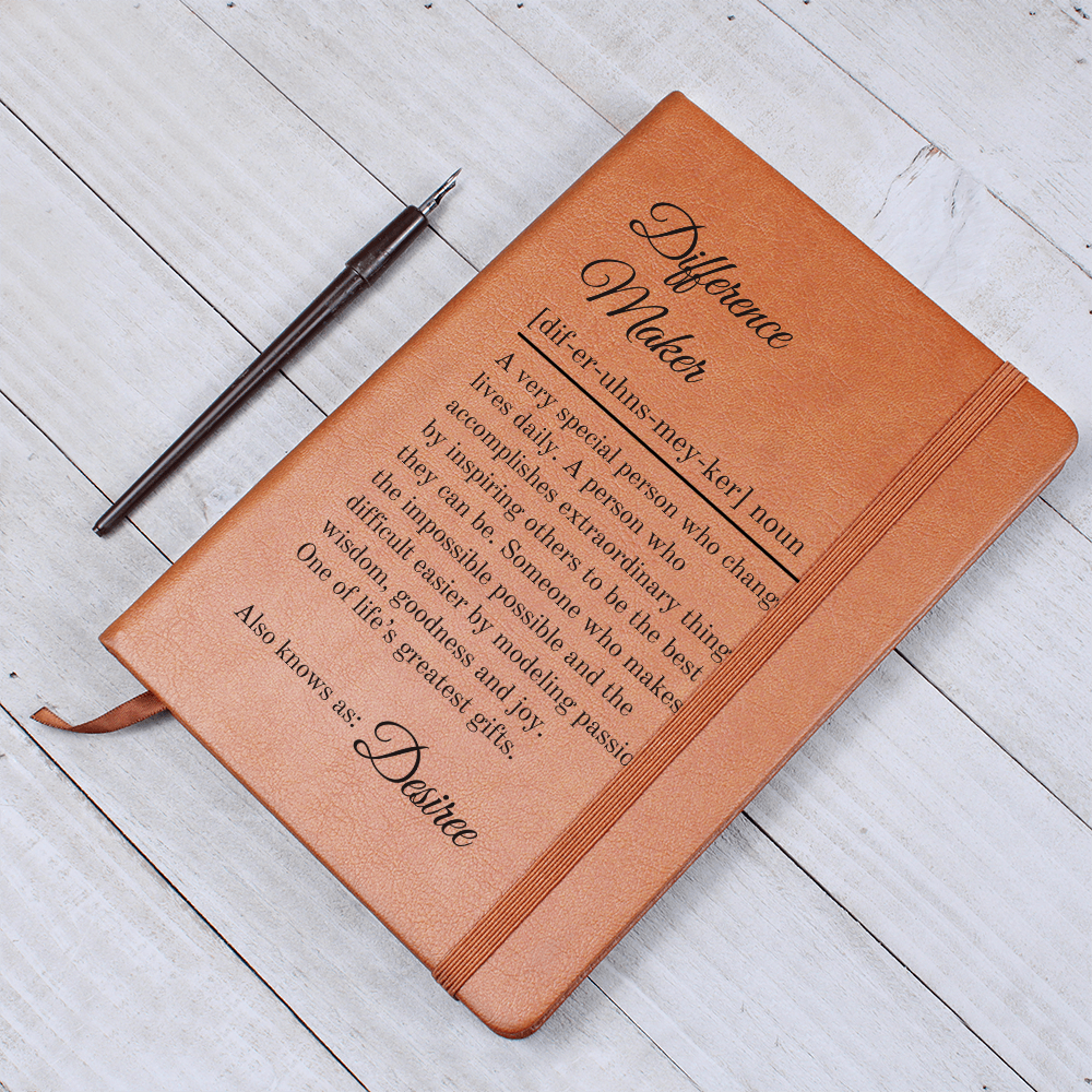 Custom Desiree Differencemaker Journal