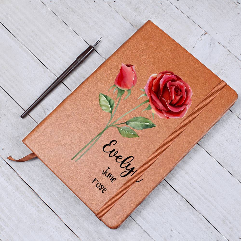 June Birth Flower Journal
