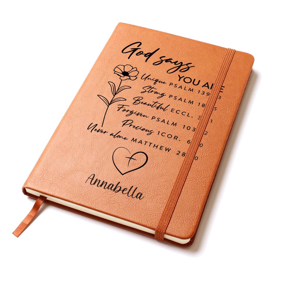 Personalized Christian Prayer  Graphic Journal 2