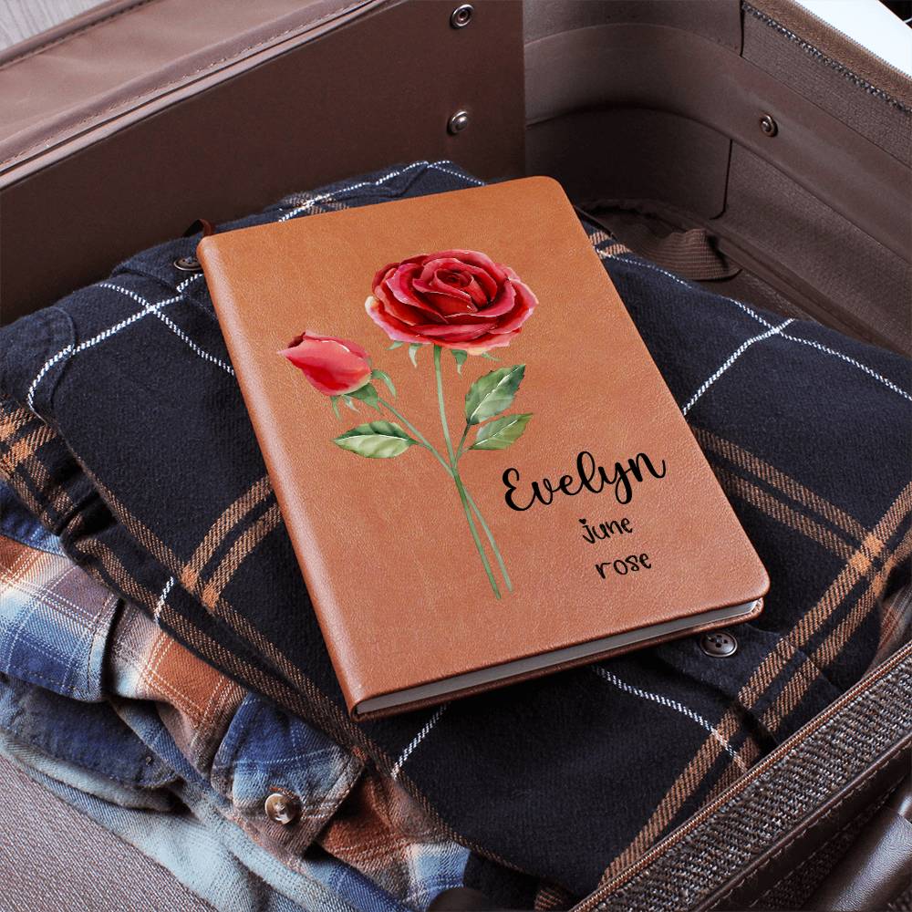 June Birth Flower Journal