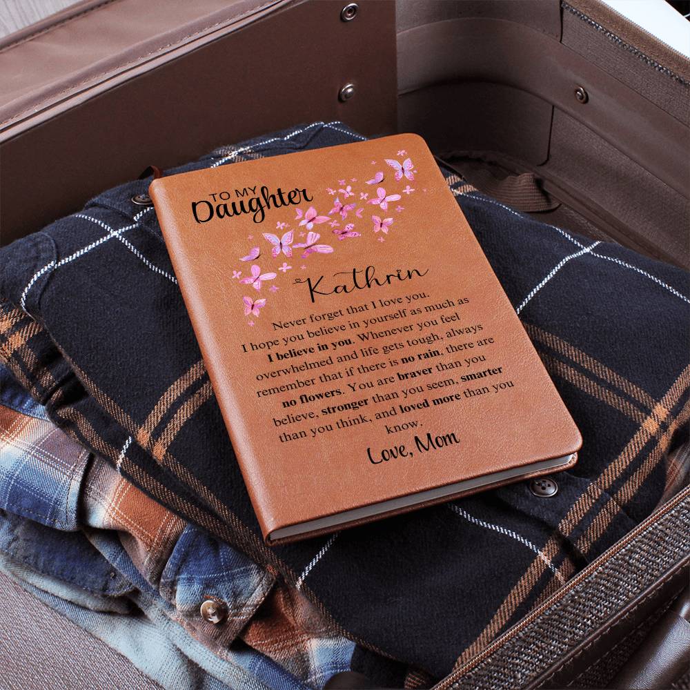 To My Daughter Personalized Gift From Mom - Graphic Journal  5