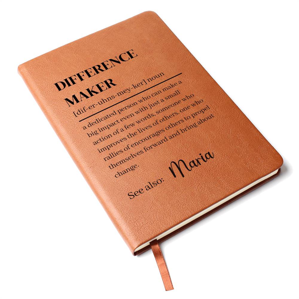 Journal Difference Maker 1