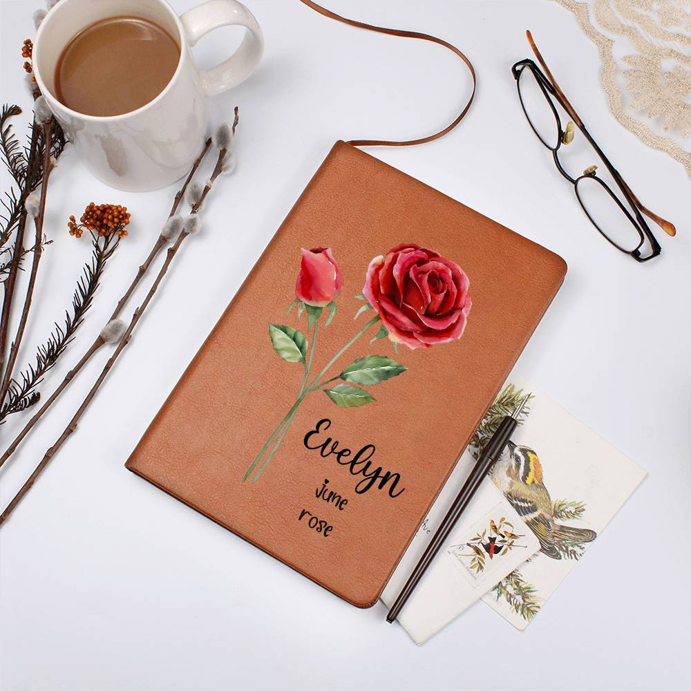 June Birth Flower Journal