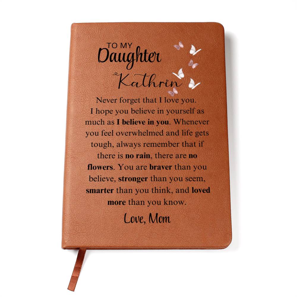 To My Daughter Personalized Gift From Mom - Graphic Journal 4