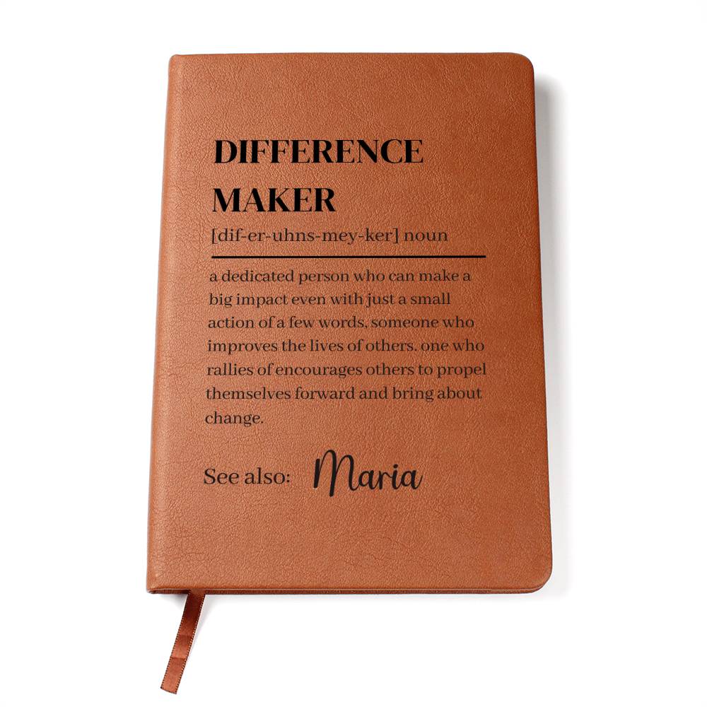 Journal Difference Maker 1