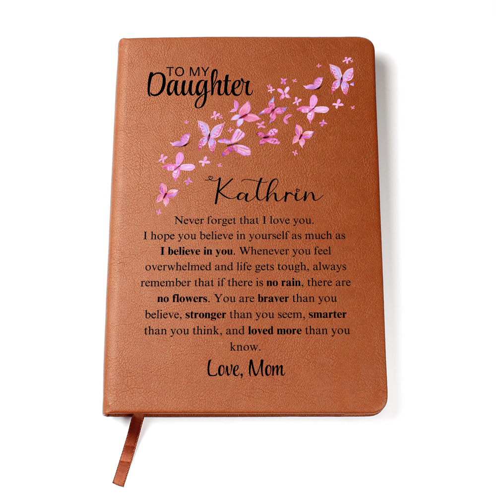To My Daughter Personalized Gift From Mom - Graphic Journal  5