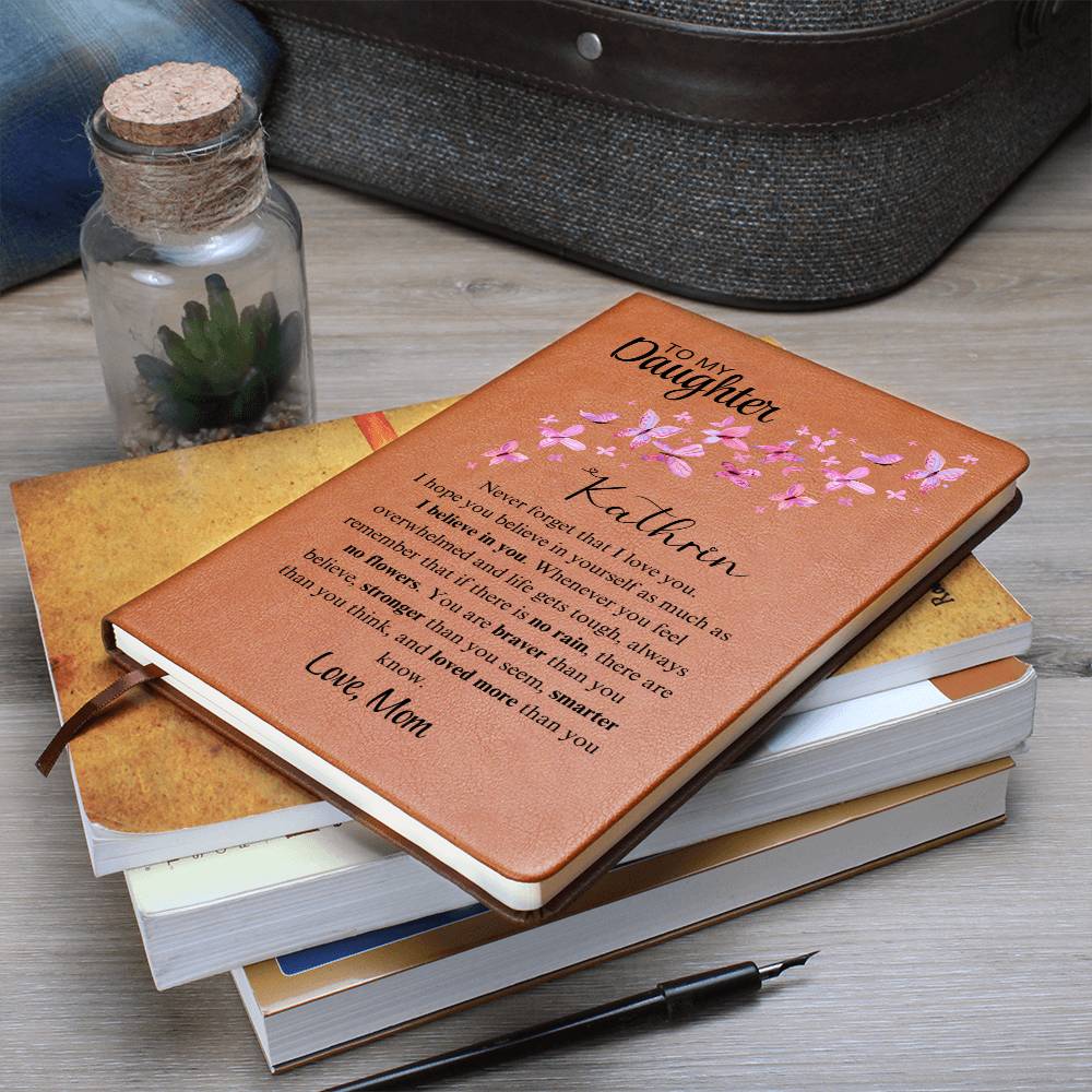 To My Daughter Personalized Gift From Mom - Graphic Journal  5