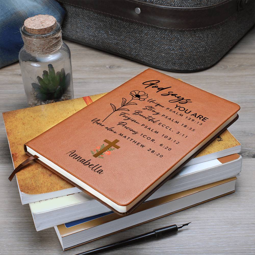 Personalized Christian Prayer  Graphic Journal 3