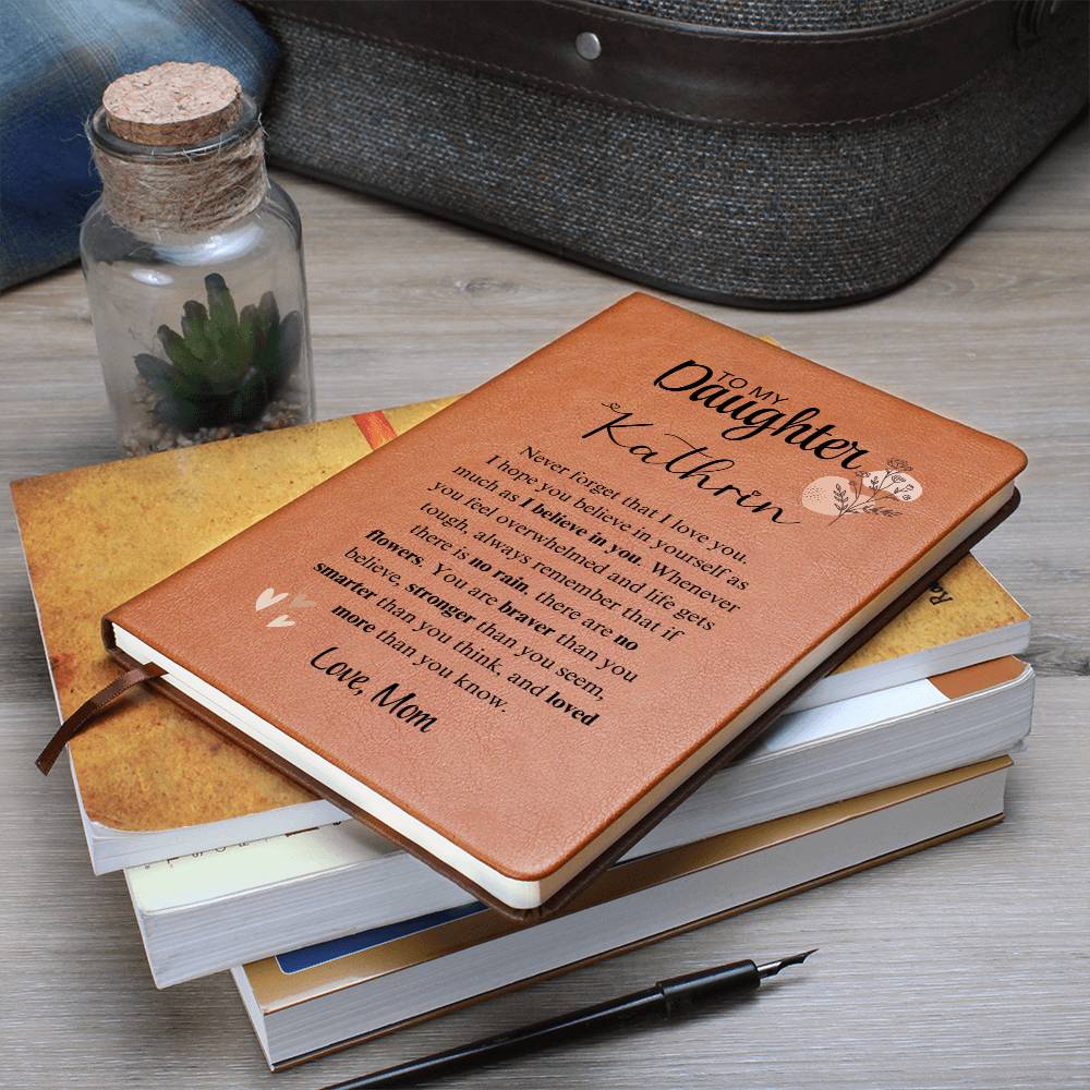 To My Daughter Personalized Gift From Mom - Graphic Journal 1