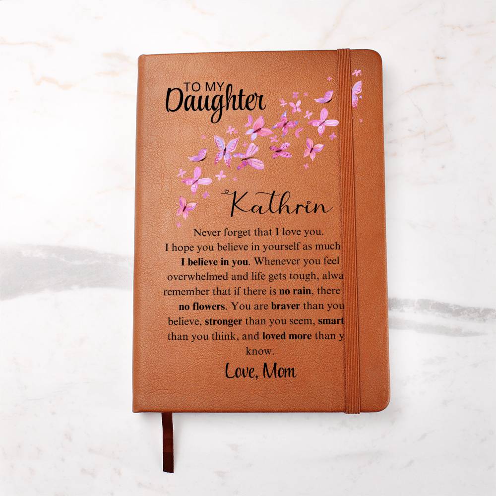 To My Daughter Personalized Gift From Mom - Graphic Journal  5