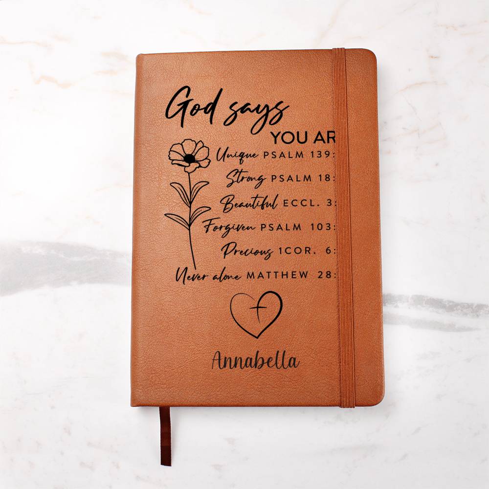 Personalized Christian Prayer  Graphic Journal 2