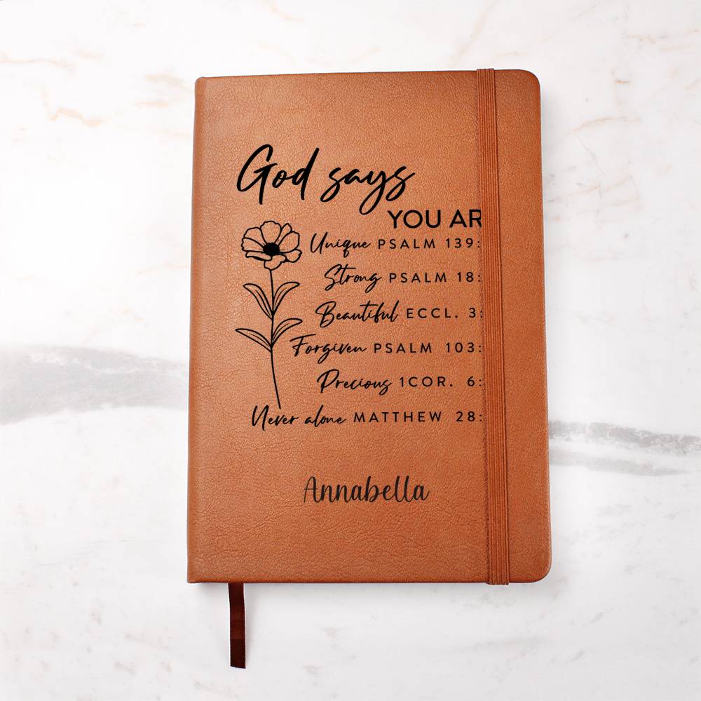 Personalized Christian Prayer  Graphic Journal 1