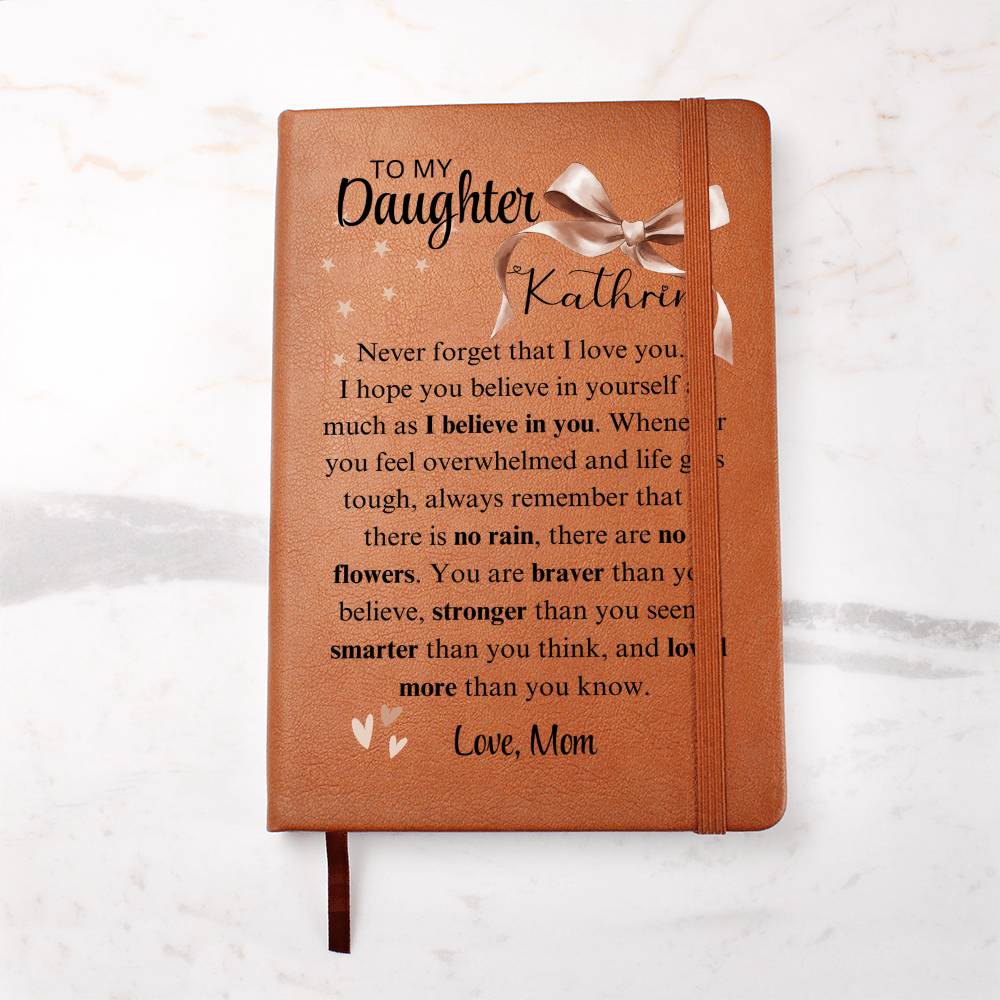 To My Daughter Personalized Gift From Mom - Graphic Journal  3