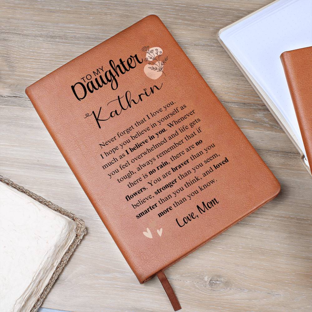To My Daughter Personalized Gift From Mom - Graphic Journal 1