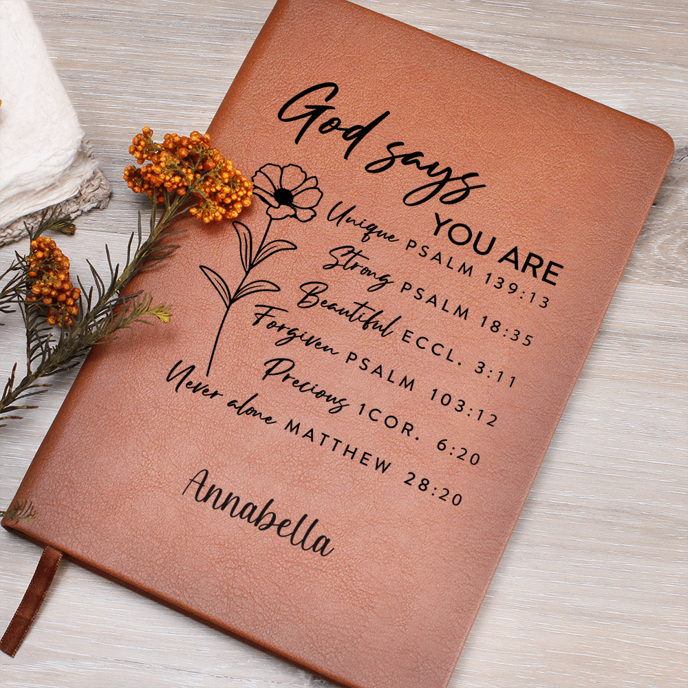 Personalized Christian Prayer  Graphic Journal 1