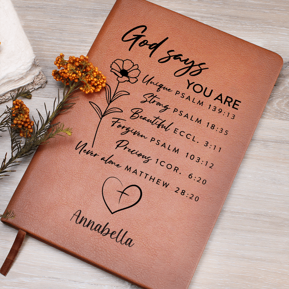 Personalized Christian Prayer  Graphic Journal 2