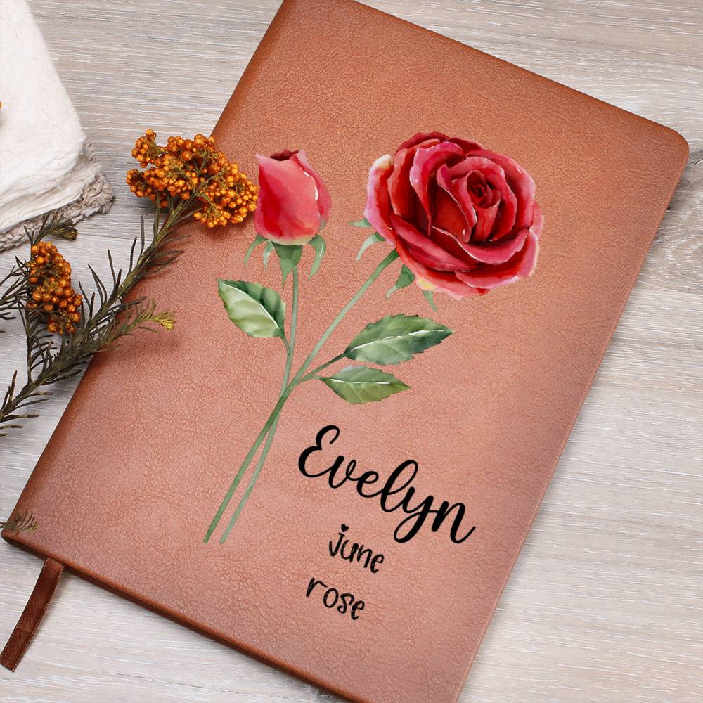 June Birth Flower Journal